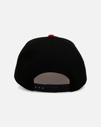 New Era Los Angeles Lakers 'Longevity' 9FORTY A-Frame Snapback Black/Red