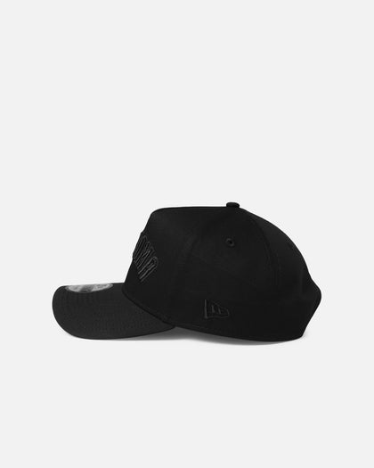 New Era Oklahoma City Thunder 'NBA Black On Black' 9FORTY A-Frame Snapback Black