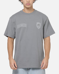 Bleacher Athletic Brisbane Broncos NRL Attrition Solid T-Shirt Grey