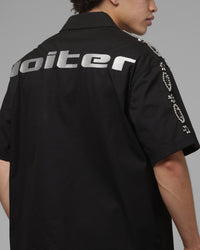 Loiter Rodeo Button Up Shirt Black