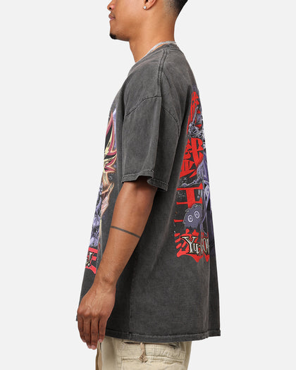 73Studio X Yu-Gi-Oh! Yami Yugi Heavyweight T-Shirt Black Wash