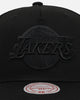 Mitchell & Ness Los Angeles Lakers 'Black Team Logo' Snapback Black