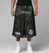 Loiter Fight Club 3 Quarter Shorts Woodland Camo