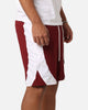 Carre C-Star Warm Up Shorts Maroon/White