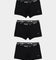 Nike Everyday Stretch Cotton Trunks 3 Pack Black/Black/Black