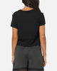 Nike Women's Sportswear Club Graphic T-Shirt Black/White