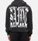 Saint Morta Ye Old Boxy Hoodie Vintage Black