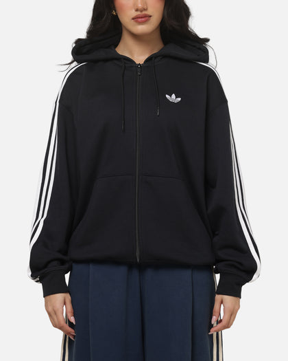 Adidas Baggy Full Zip Hoodie Black