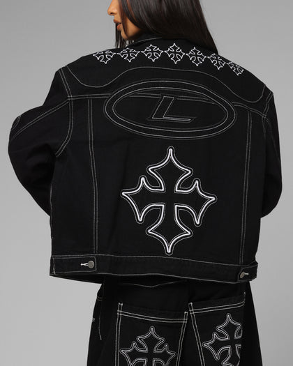 Loiter Daytona Denim Jacket Black