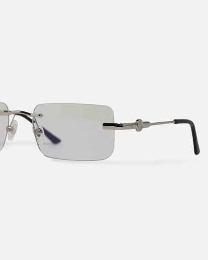 Belvoir & Co Hamptom Anti Blue Light Glasses Silver
