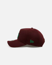 New Era Los Angeles Dodgers 'Frosted Burgundy' 9FORTY A-Frame Snapback Burgundy