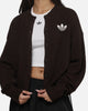 Adidas Women's Essentials Knit Cardigan Brown