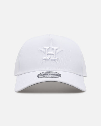 New Era Houston Astros 'Easy White' 9FORTY A-Frame Snapback White/White