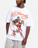 Ed Hardy Lightning T-Shirt White