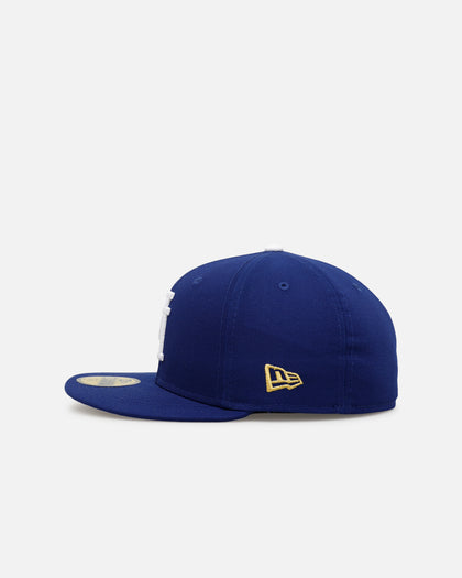 New Era Los Angeles Dodgers 'Upside Down LA Logo' 59FIFTY Fitted Blue