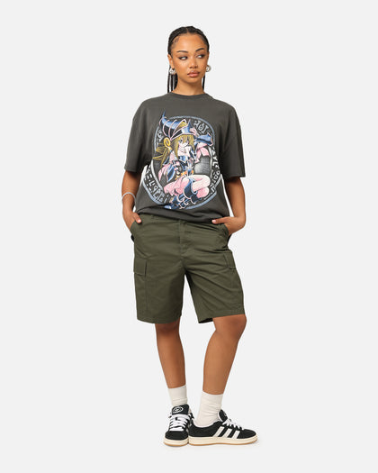 73Studio X Yu-Gi-Oh! Dark Magician Girl Card Heavyweight T-Shirt Black Wash