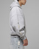 Loiter Rodeo Hybrid Zip Hoodie Grey Marle