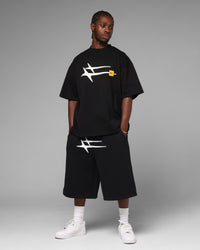 Loiter Hybrid Premium T-Shirt Black