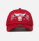 New Era Chicago Bulls 'Valentines Day' 9FORTY A-Frame Snapback Dark Red