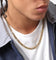Guess Mainline 21" 4G Chain Pave Necklace Gold
