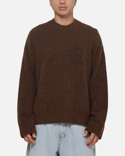Represent Logo Sweater Chocolate