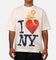 Sworn To Us I Love NY T-Shirt Eggshell