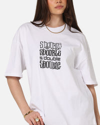 S Double Logofest T-Shirt White