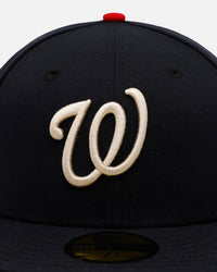 New Era Washington Nationals '250th Anniversary Side Patch' 59FIFTY Fitted Navy