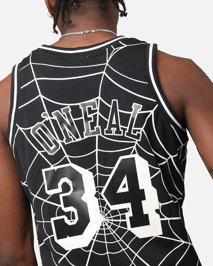 Mitchell & Ness Los Angeles Lakers Shaquille O'Neal 'Glow Web' Jersey Black