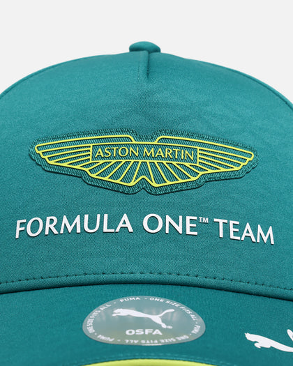Puma x Aston Martin Aramco F1® Team Replica Team Baseball Snapback Cap Green