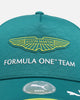 Puma x Aston Martin Aramco F1® Team Replica Team Baseball Snapback Cap Green