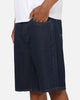 S Double EMB 5 Pocket Shorts One Rinse