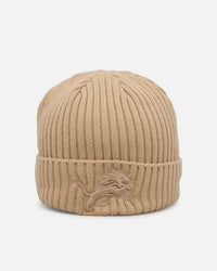 New Era Detroit Lions 'Color Pack' Beanie Tan