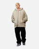 MNML Double Layer Zipper Sweater Washed Earth