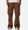 Carre Baggy Cargo Sweatpants Brown