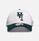 New Era Los Angeles Dodgers 'Upside Down Logo' 9FORTY A-Frame Trucker Snapback White/Green