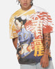 Criminal Damage X Streetfighter Chun Li All Over Print T-Shirt Black