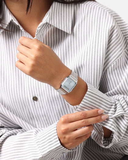 Casio AQ230A-2A1 Watch Silver/Turquoise