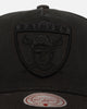 Mitchell & Ness Las Vegas Raiders 'Starburst' Pro Pinch Snapback Black