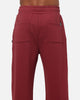Carre Rivet Trackpants Burgundy