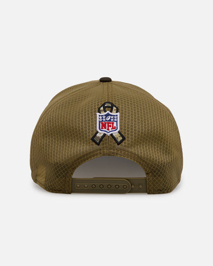 New Era Detroit Lions 'Salute' 9SEVENTY Snapback Olive