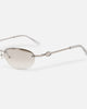 Le Specs Slinky Sunglasses Silver