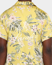 Club Paradise Lounge Shirt Yellow
