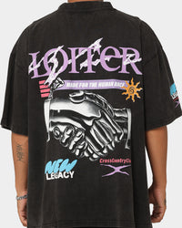 Loiter New Legacy Vintage T-Shirt Vintage Black