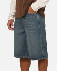 Dickies Denim 13" Loose Jean Shorts Khaki Tinted Blue