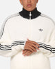 Adidas Faux Mohair Classic Track Top Off White/Black