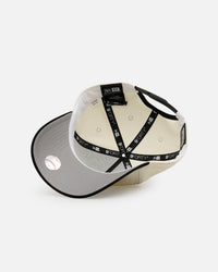 New Era Milwaukee Brewers 'Easy Chrome Black' 9FORTY A-Frame Snapback Chrome/Black