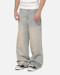 Ed Hardy Faded Ultra Baggy Jeans Dirty Denim