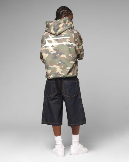 Loiter Hybrid Premium Hoodie Camo