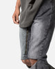 MNML D530 Zipper Denim Jeans Washed Black